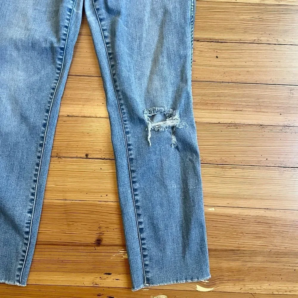 J. Crew vintage straight button front jeans. Size 30.